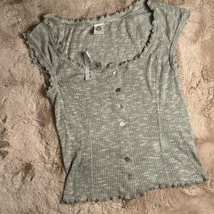 Pac sun Grey Top